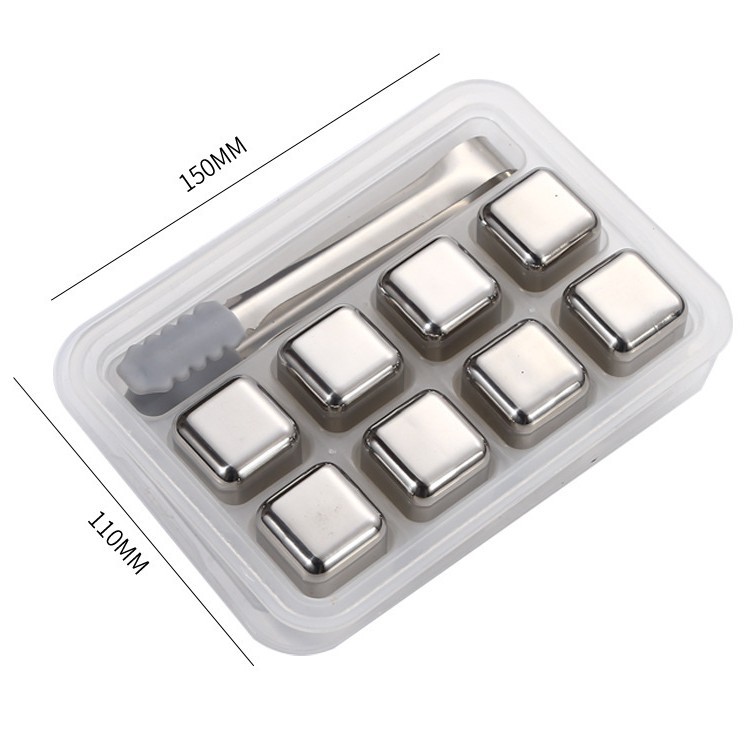 8 실리콘 아이스 클립 저장 상자