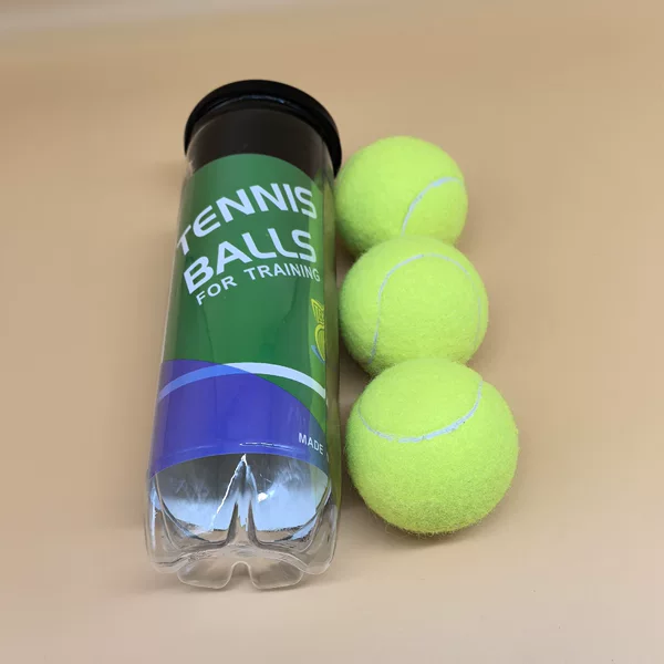 Factory Direct sales barrel tennis Super training ball wholesale three pack high elastic durable LOGO