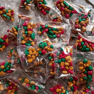 现货定制小包装彩色石子克装染色五彩石小袋彩砂按需分装石头沙石
