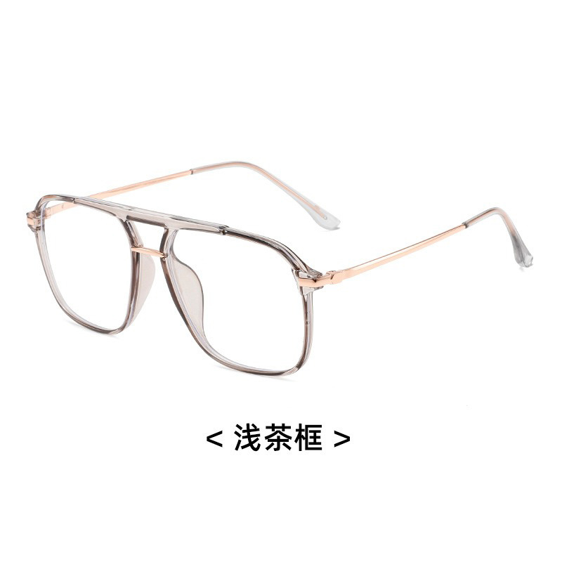 Gran cara de doble haz de gafas de miopía de leopardo para hombres pueden equiparse con un marco de gafas ultraligero TR90 para mujeres. image 7