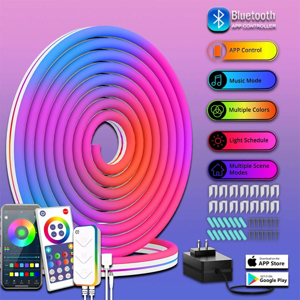 12V Neon Bluetooth Phantom RGBIC (5 meters 300 lights) beauty standard