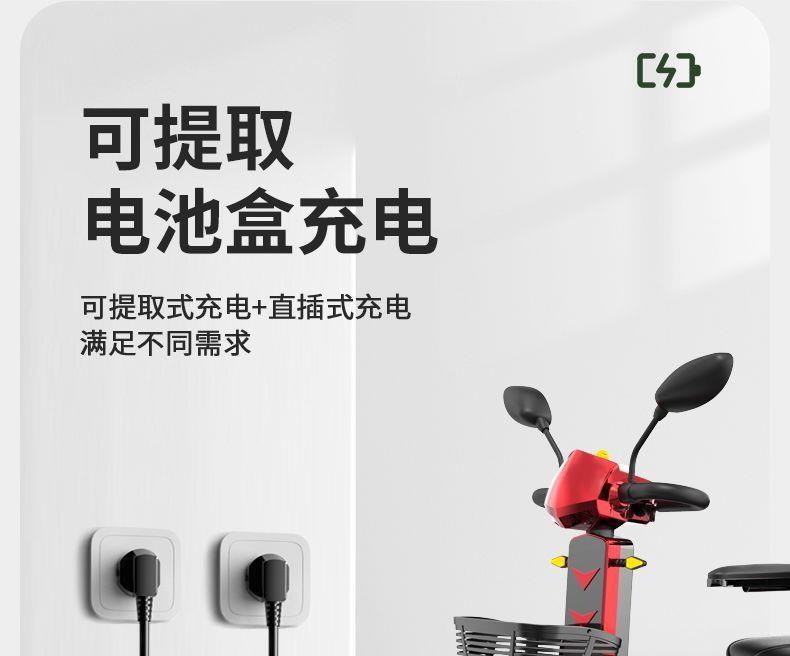 New Model of Electric Four-Wheeler for the Elderly, Lightweight and Foldable, a Home-Use Mobility Aid for Disabled People