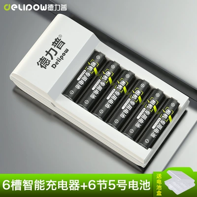Hibrid akkumulyator batareyaları — No. 5 Rechargeable Battery - 601-charger-no-5-2700mah-6-sections