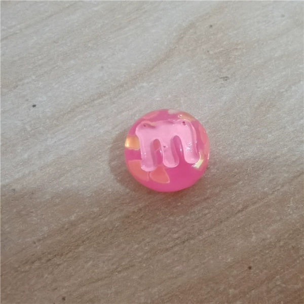 Rose sequined jelly bean shoe buckle
