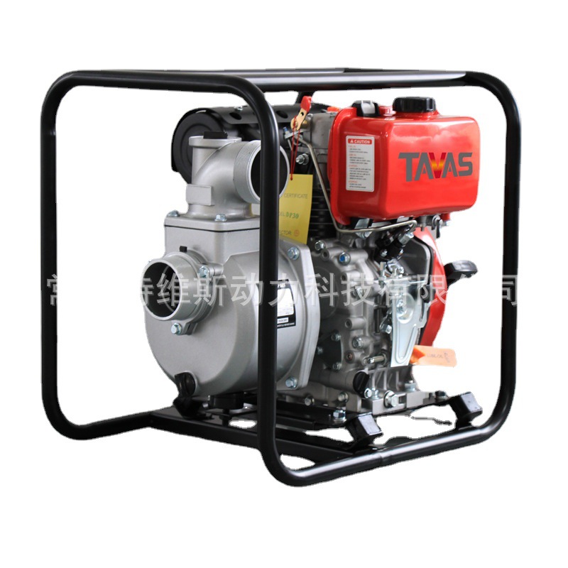 DP60 6寸手/电启动柴油自吸水泵农用柴油抽水机排灌机旱救灾排水