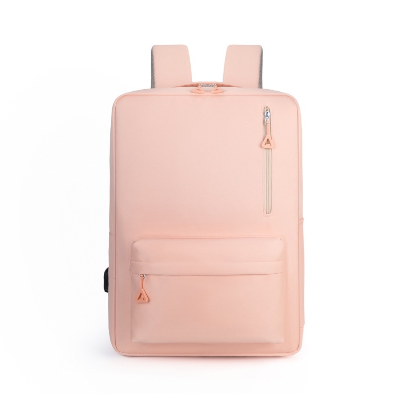 Waterproof Leather Commuter Backpack For Men Large Laptop Bag_voghion.com
