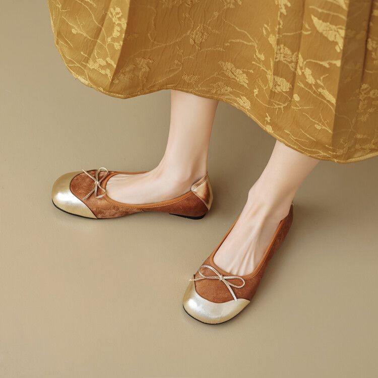 Zapatos de estilo francés de primavera y verano de 2026 nuevos zapatos de estilo Mary Zhen con falda plana zapatos simples