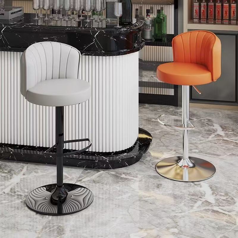 Bar Chair High Stool Rotating Lift Commercial Cashier Front Desk Bar Stool Bar Chair Home High Chair Round Stool