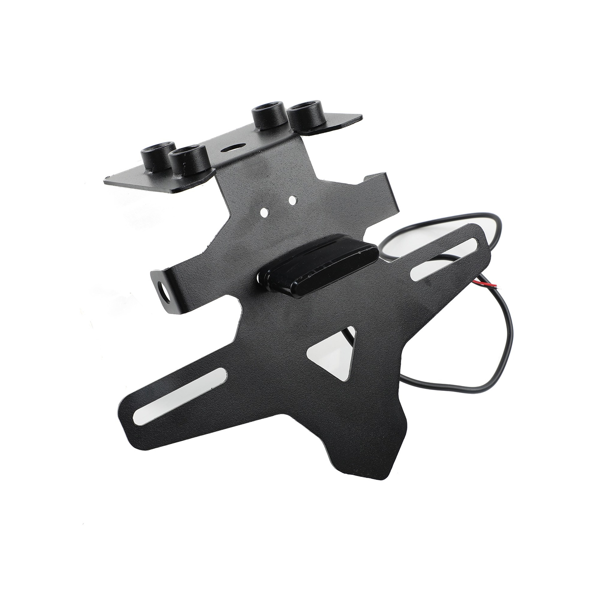 Suitable for Qianjiang Sai 600Rs and Sai 800 Modified Rear License Plate Holder, License Plate Frame, Short Tail Bracket