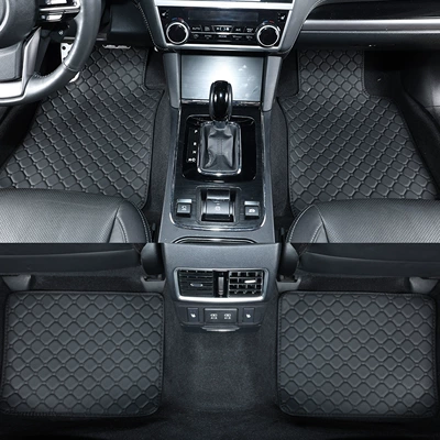 Universal Foot Pad: no tools required, quick installation - black-black-lines-football-pattern