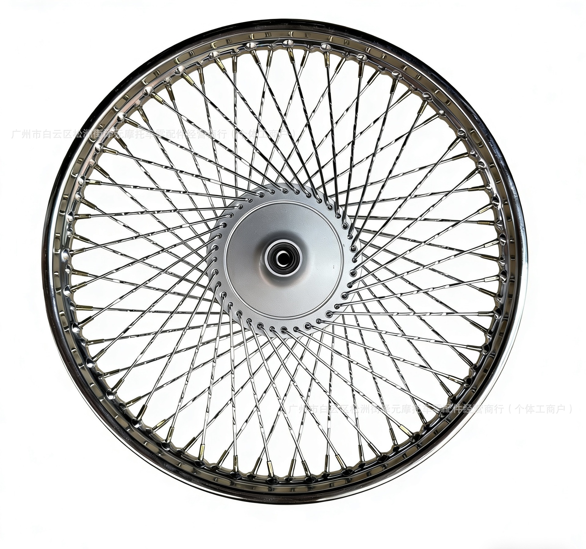 Ax100 Motorcycle Front and Rear Rims with 72 Holes, Encrypted Commuter Model, Jincheng Ax100 Single-Line Motorcycle Wheel Hub