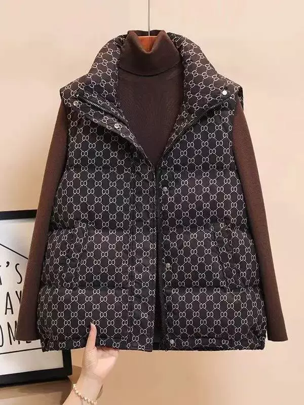 Модный утепляющий жилет для мужчин и женщин, увеличенная толщина