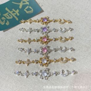 ��ɫ14k�����ǻ��^�����а��diy�Ʒ�ֹ����������ˮ��ɢ��