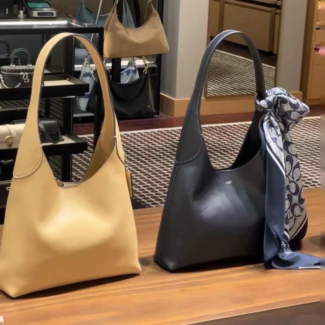 C-Brand New Brooklyn Bucket Bag 28 Hobo Bag Large Capacity Shoulder Handbag For Women