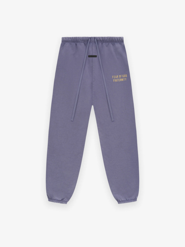 FOG FEAR OF GOD トレンディなベルベットのダブルレタープリントラウンドネックスウェットシャツカジュアルメンズとレディーススウェットシャツ|undefined