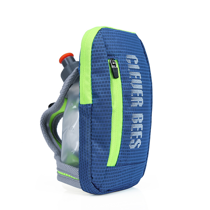 跨境戶外運動手腕包多功能水壺跑步手機臂包徒步越野健身裝備用品