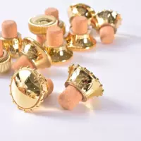 Пятно оптовая продажа, стеклянная пробка для бутылки вина, полимерная гальваническая распылительная краска, пробка для виски, уплотнительная пробка для иностранного вина