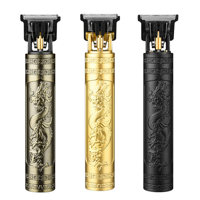 跨境剪发器美发电推子电动理发器电推剪油头雕刻剃头刀光头理发剪|undefined