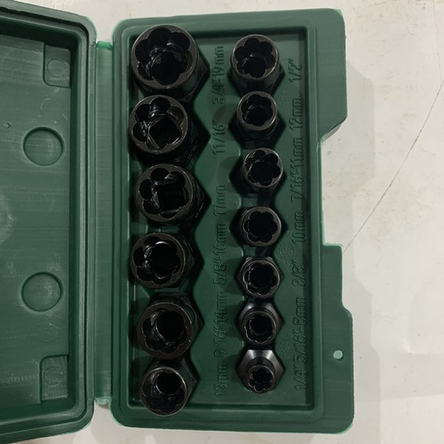 13pcs set nut extractor damaged and incomplete screw nut extractor manufacturer wholesale broken wire extractor