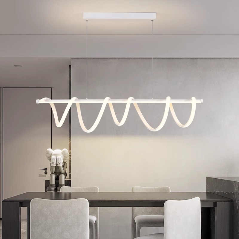 Lámpara de comedor minimalista de atmósfera moderna y lujosa de comedor doméstico de bar de atmósfera de luces personales