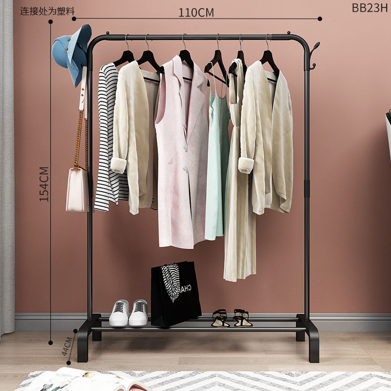 보통 두께 - 110CM 검정색 양면