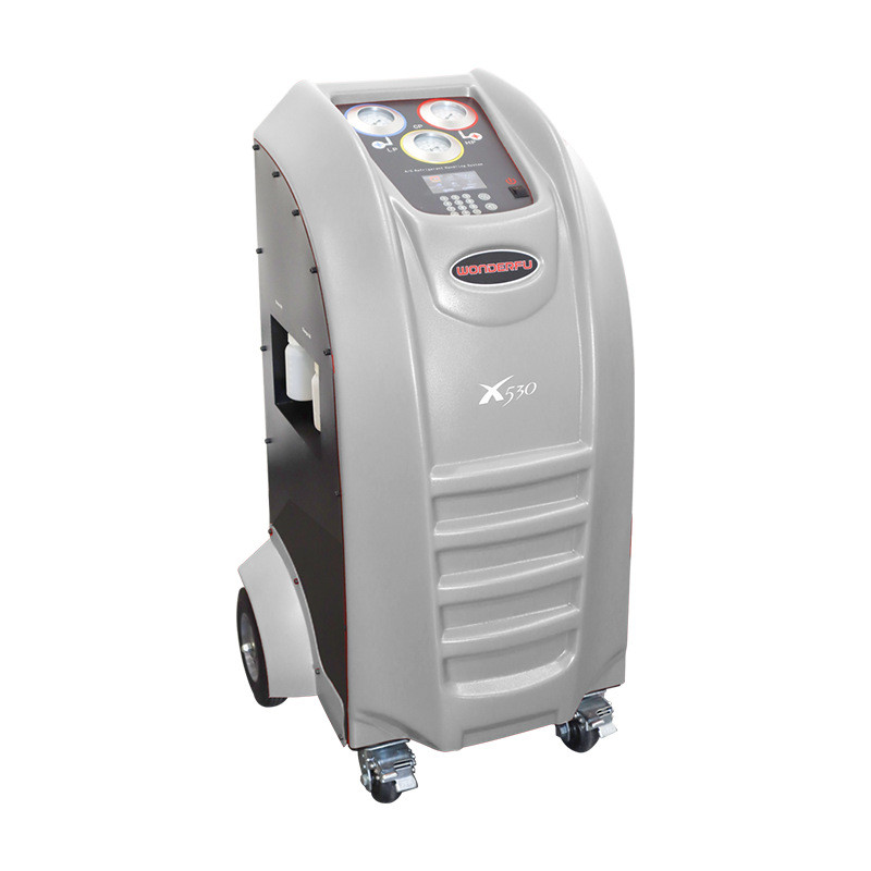 X530全自动冷媒回收加注机汽车空调制冷剂回收加注设备抽真空