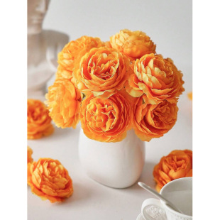 S 36583 Artificial peony fake flower ������ĵ���ٻ��羳