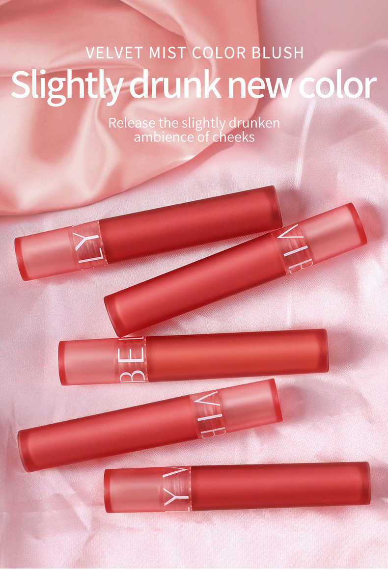 VIBELY Nude Natural Hydrating Liquid Blush Cross-border Single Color Slightly tipsy Long-lasting Color Liquid Blush Eyeshadow undefined
