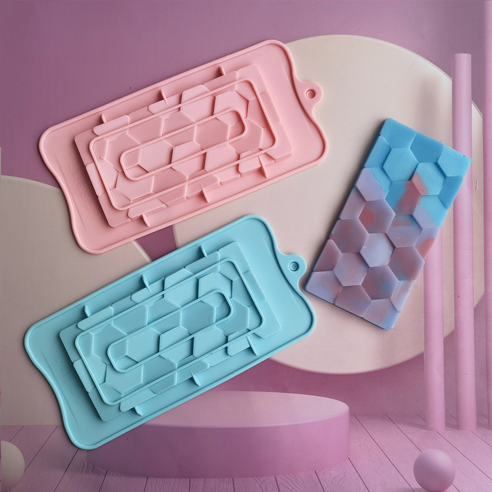 Acrylic mold, candle, compact fondant