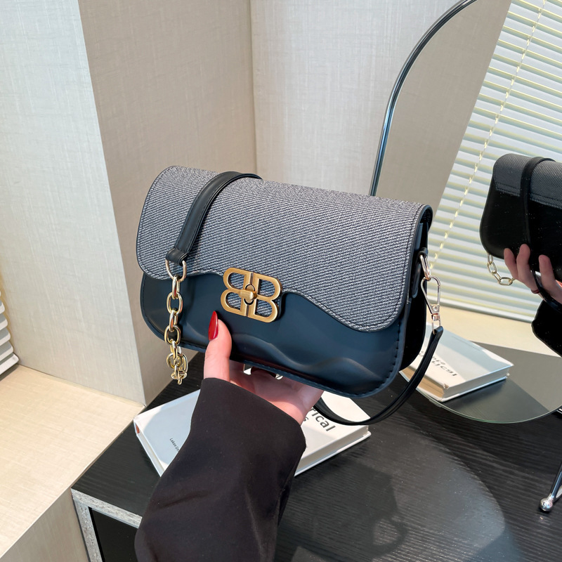 2025 ファッションレトロライト高級ハイエンドテクスチャショルダー脇の下バッグシンプルで多用途ファッショントレンド美しいハンドバッグ|undefined