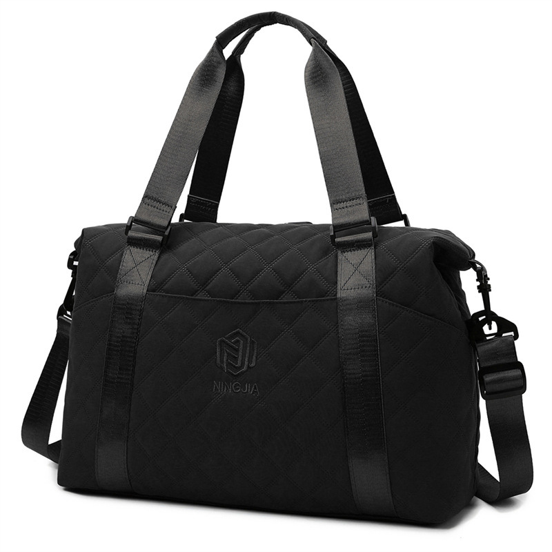 Bolsa de viaje transfronteriza Lingerie para mujeres ligera estilo coreano paquete de fitness de tramo inclinado sensación de gran capacidad bolsa de viaje