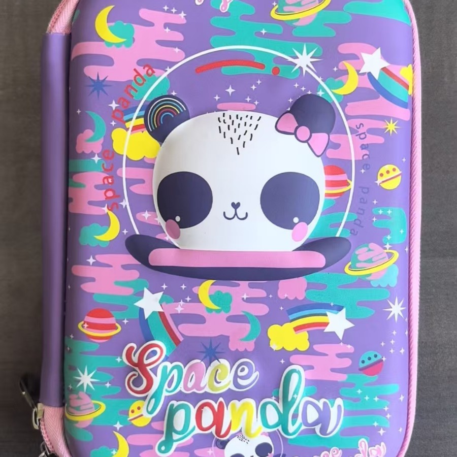 Tres capas de piel grande - cabeza de gato oso 3D