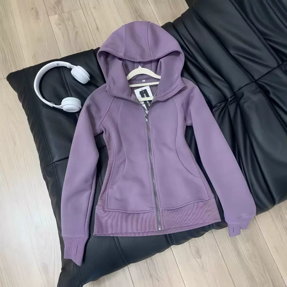 修身卫衣外套连帽女上衣2025新款春秋显瘦百搭早春薄款出游服装女