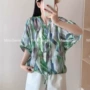 印花夏季宽松新款衬衫