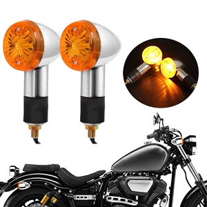 Motosiklet modifikasiya aksesuarları Retro Harley Prince dönmə işığı