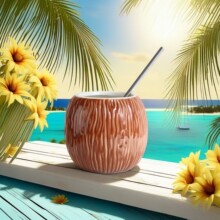 �F؛ �մ�Ҭ�ӱ������������TIKI MUG�ưɾƱ��ƾ߈D�v���մɱ�