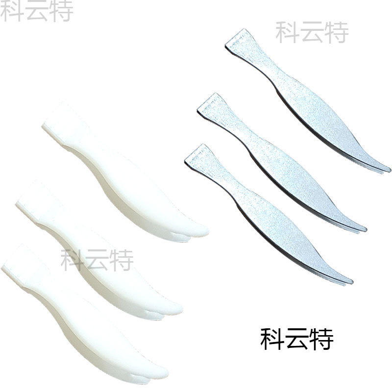 砝码镊子托盘镊子专用实验仪器电子秤砝码镊子天平砝码塑料