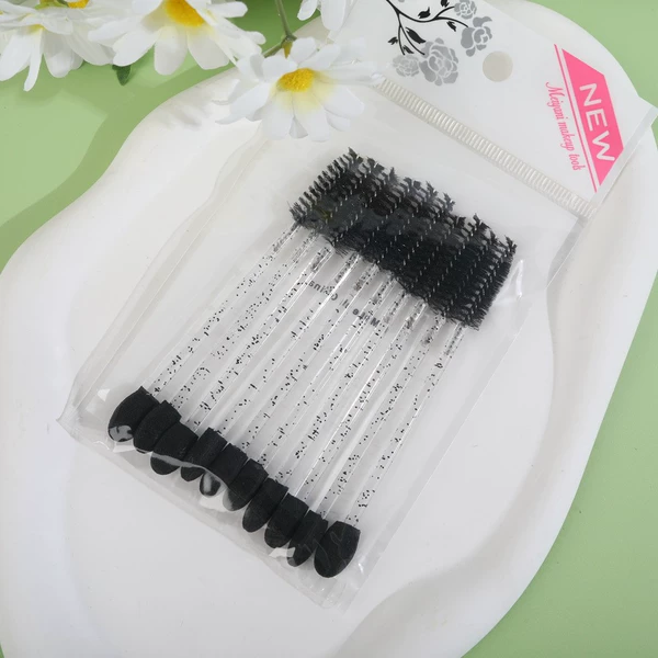 Black brush for eyelashes, 8cm