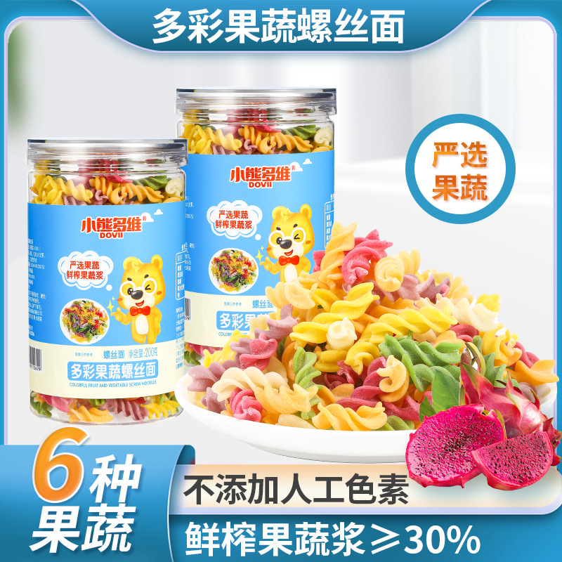 다채로운 과일 및 야채 나사 표면 200g * 2