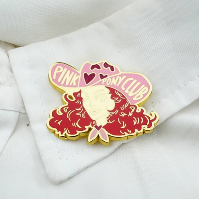 Yaxa sancaqları Enamel Pin Music Badge