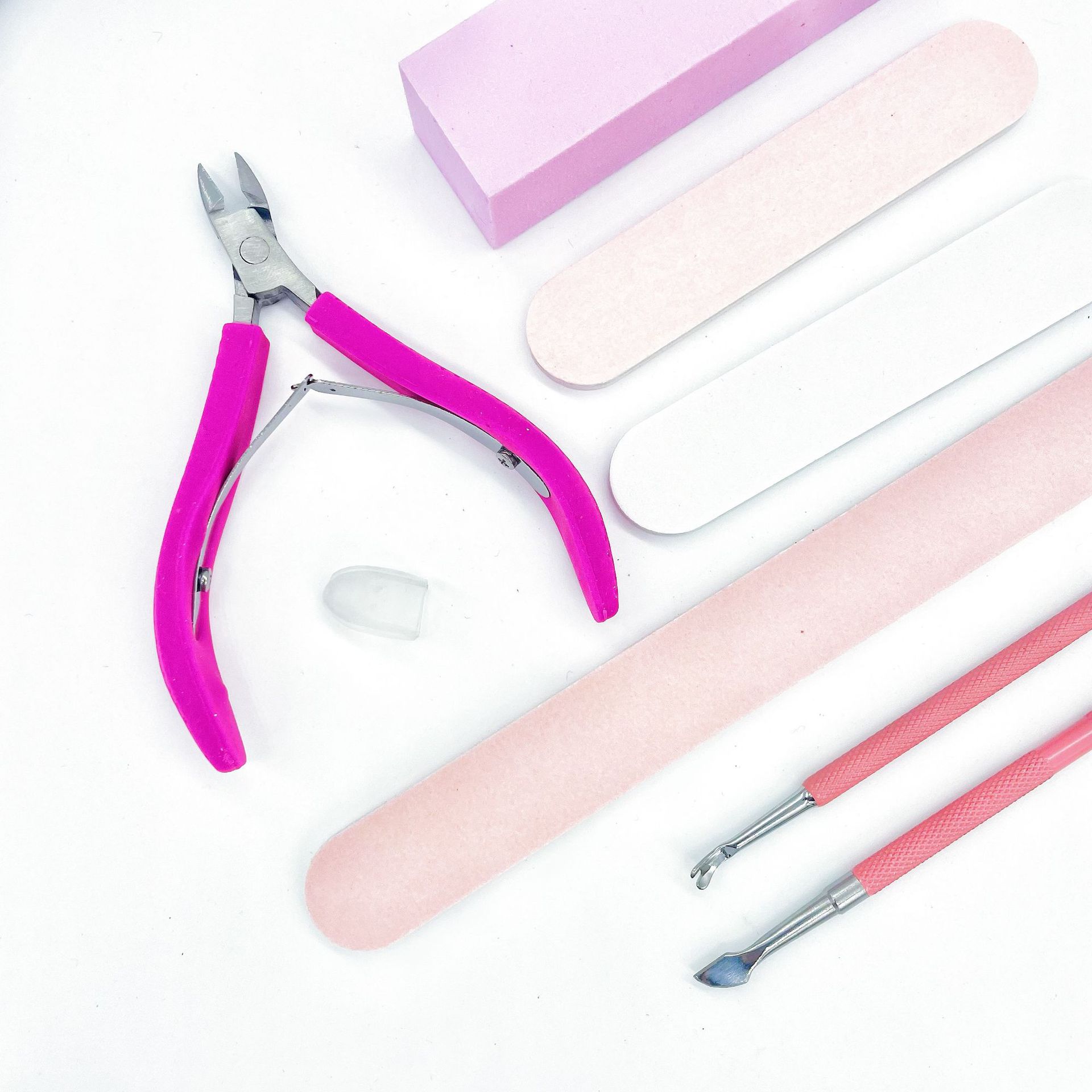Medical exfoliating manicure tools set for manicure for nails