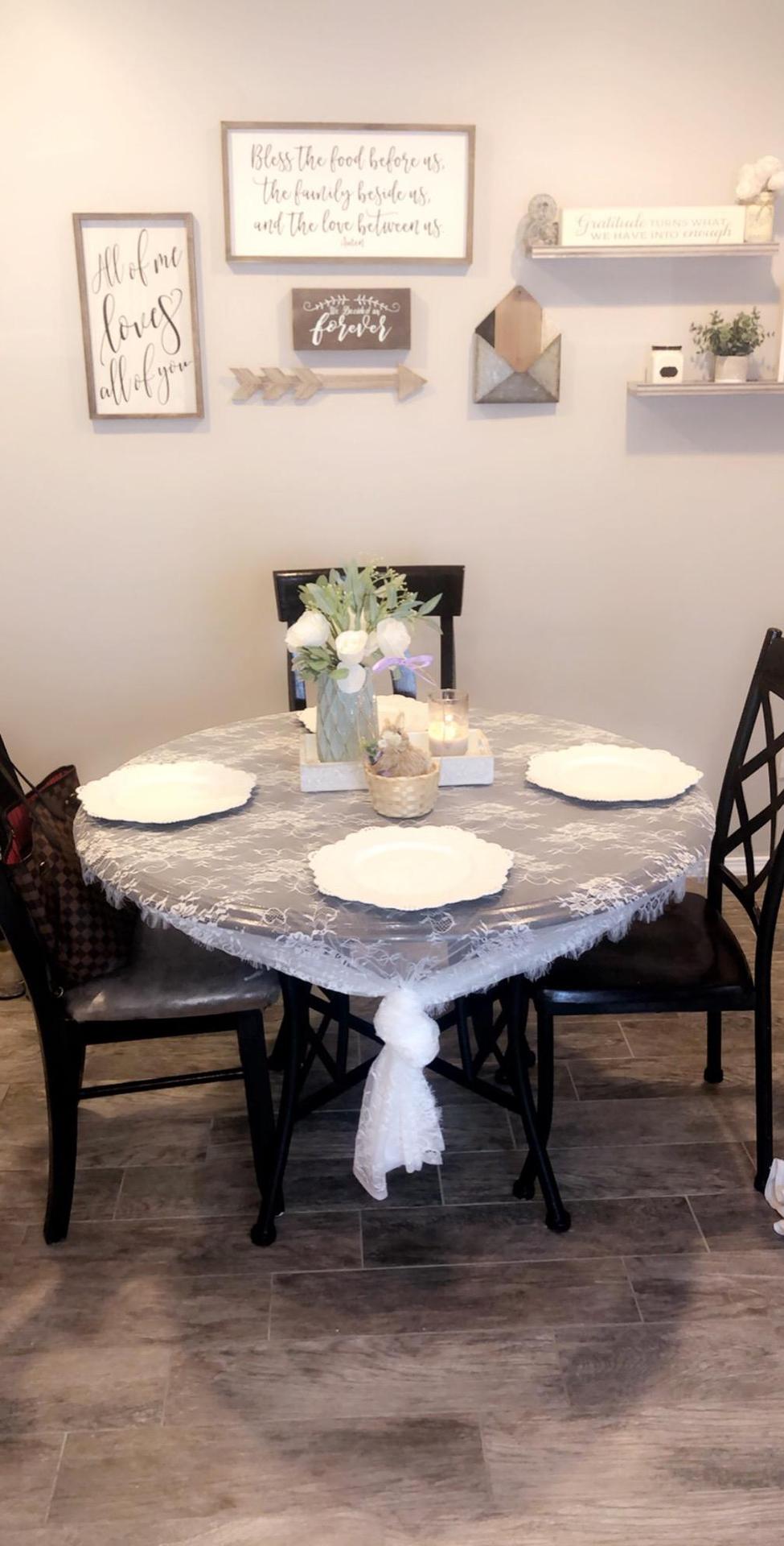 French Style Solid Color Polyester Tablecloths display picture 8