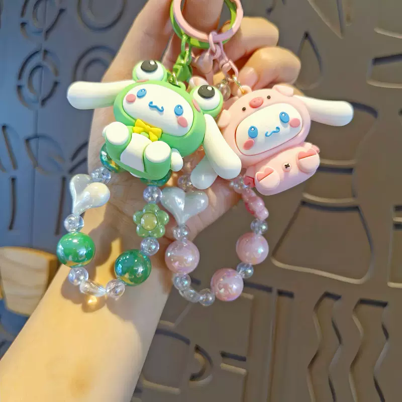 Брелок Sanrio Cinnamoroll милый подвес, украшение для сумки и телефона, 12 см