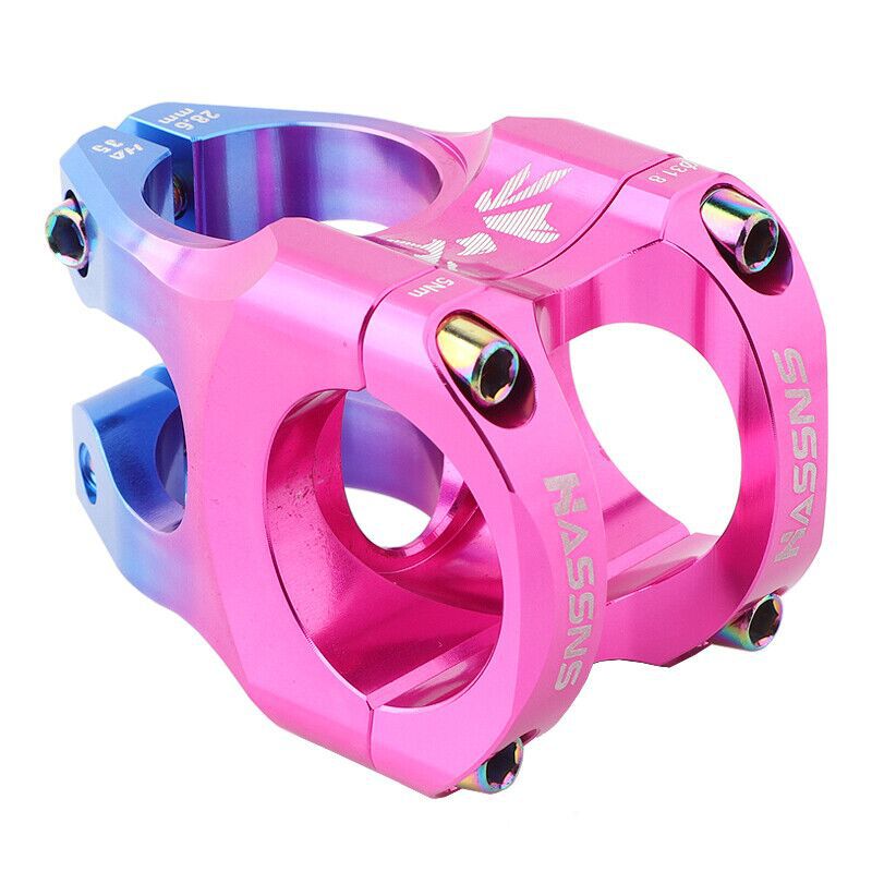 HASSNS ultra-ligero hueco 35MM ligero de alta resistencia velocidad-abajo Riser mountain bike completo proceso CNC mango de aluminio