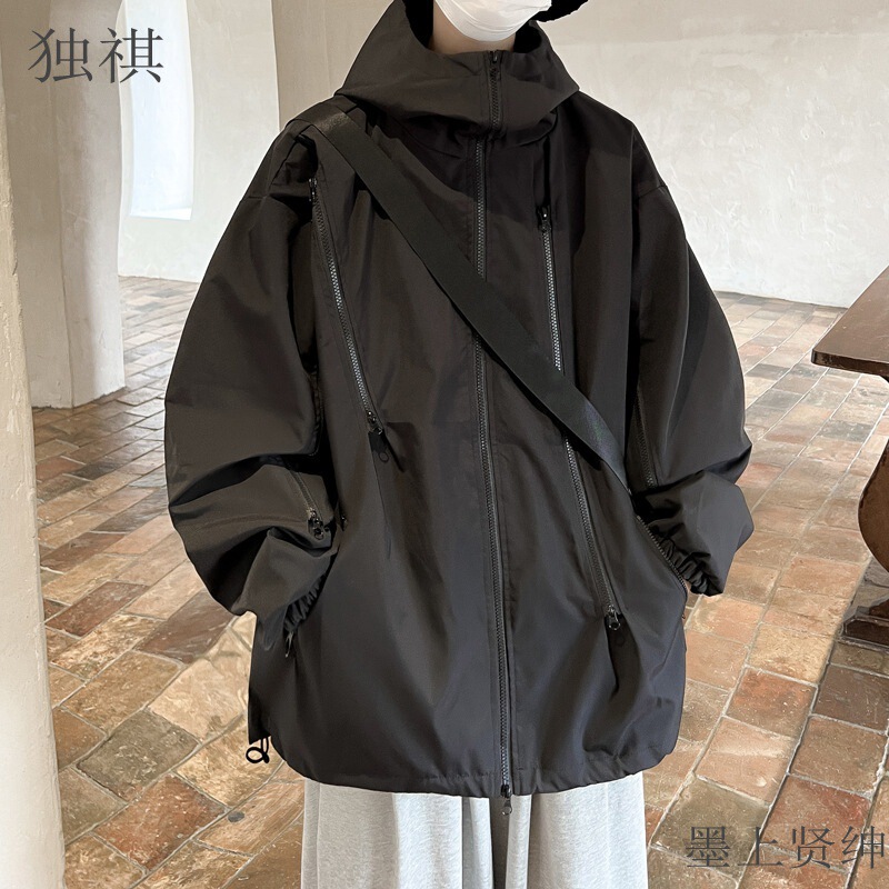 Charge Jacket Men's and Women's Spring and Autumn 2023 New Fashion Brand American Functional Workwear High-end Sense Clothes Jacket