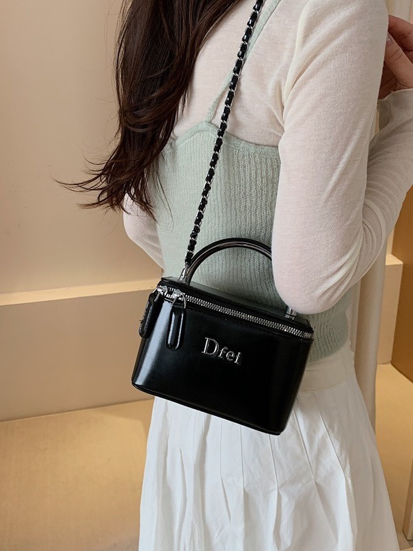 Xiaoxiang viento caja de mano pequeña bolsa cuadrada para mujeres 2026 nuevo estilo de lujo ligero de alta calidad bolso de cinturón de cadena universal