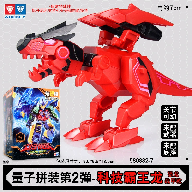 Игрушка (Quantum) Sentai Меха Слепая коробка — Фигурки-конструкторы динозавров-перекодировщики, случайные скрытые варианты