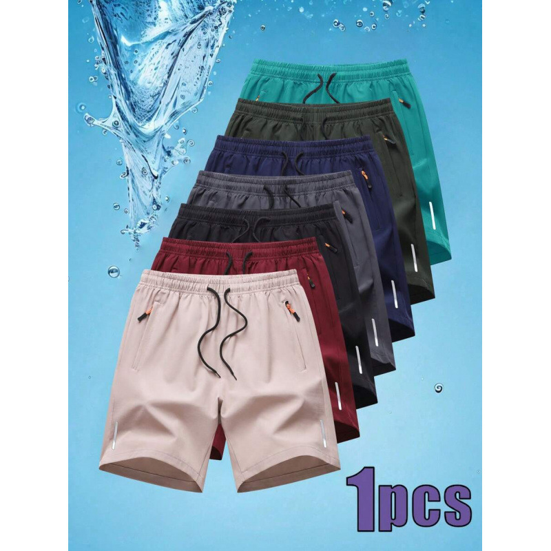 B 60440 Ice Silk Quick Dry Men's Plus Size Capris