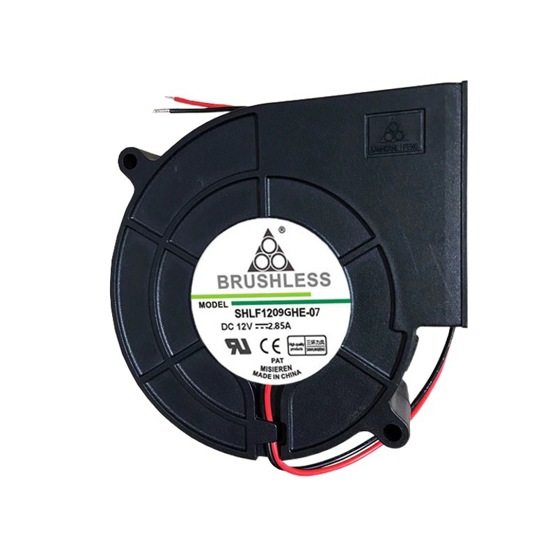 9733 12В 2.85А турбовентилятор с высоким расходом воздуха для надувных кукол, барбекю, дровяных печей, печей на отработанном масле