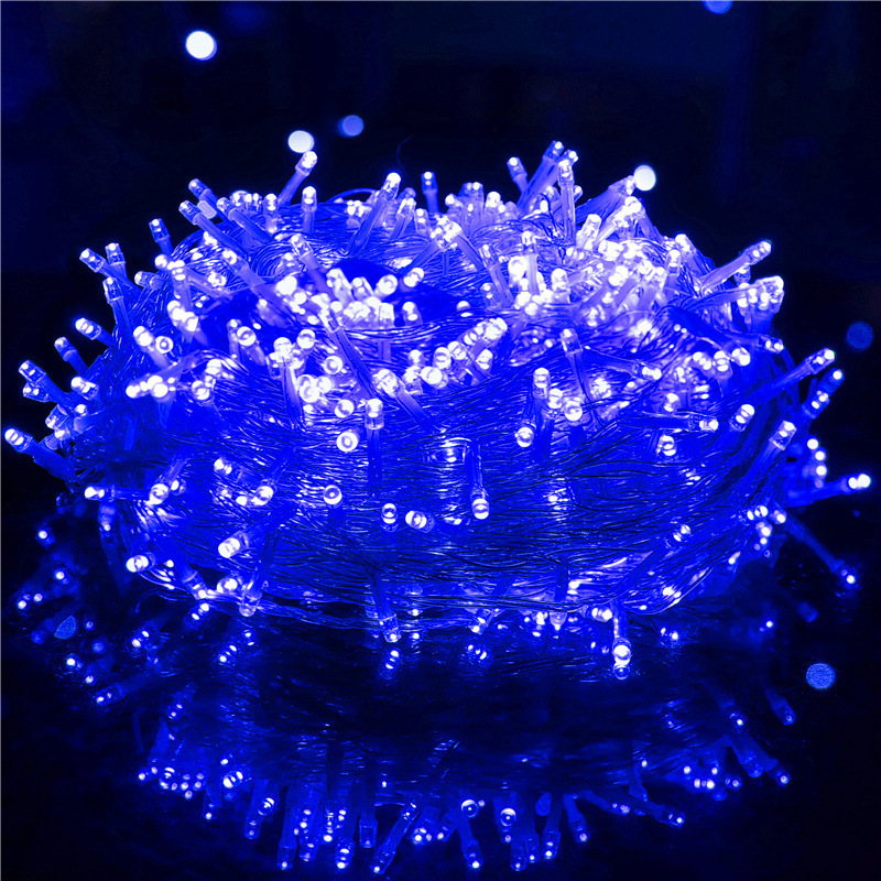 LED string de luces al aire libre estrella de navidad acampamiento diseño de patio luces de color iluminación de luces de decoración de bodas festivas